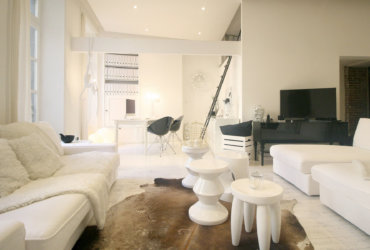 Appartement blanc de blanc - Décoration Clermont-Ferrand